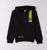 felpa cappuccio + zip ragazzo